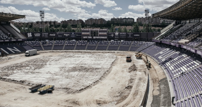 El José Zorrilla se despide del foso | Real Valladolid
