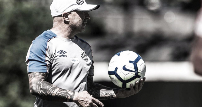 Jorge Sampaoli é uma das atrações do primeiro dia do "Somos Futebol". Foto: Ivan Storti/Santos FC