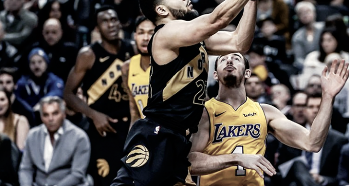 La figura del partido, Fred VanVleet de Toronto Raptors