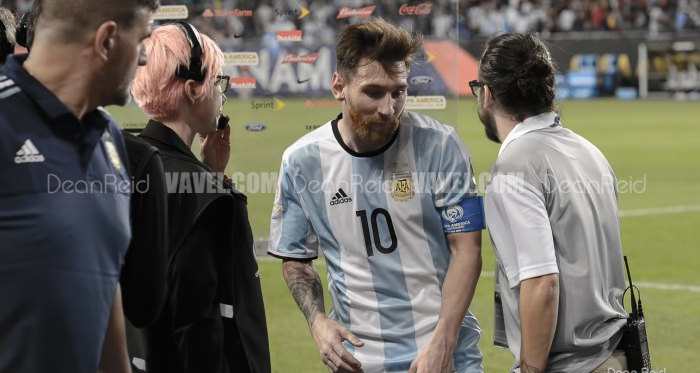 Lionel Messi breaks Argentine goalscoring record with free kick against United States