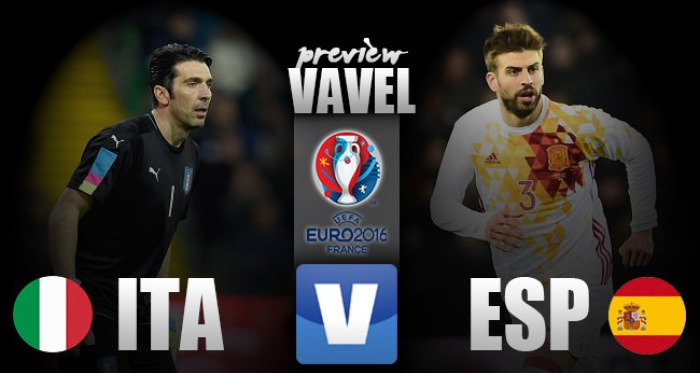 Previa España - Italia: el Clásico del Sur europeo de selecciones