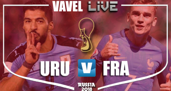 Uruguay - France en direct commenté: Coupe du Monde 2018 (0-2)