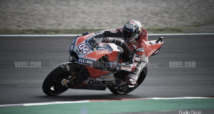 Dovizioso consigue la victoria en su centenario con Ducati