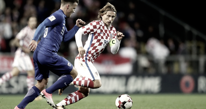 Modrić se estrella con Croacia en los minutos finales