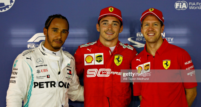 Ferrari emerged out of the blue to storm qualifying Credit: Will Taylor-Medhurst, Getty Images