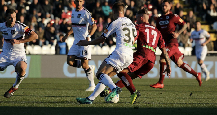 Serie B - Il Palermo è campione d'inverno: vittoria sofferta contro il Cittadella (0-1)