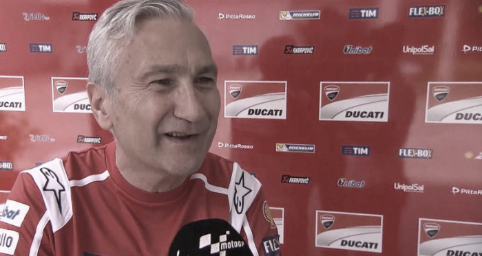 
Davide Tardozzi: “Me hubiera gustado trabajar con Rossi, te da algo
extra”

