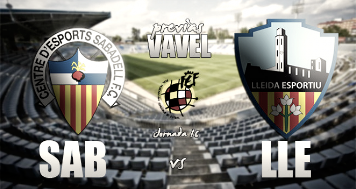 CE Sabadell - Lleida Esportiu: el peor visitante quiere asaltar la Nova Creu Alta