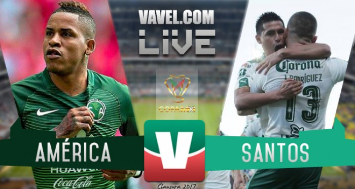 América se impone en Copa ante Santos