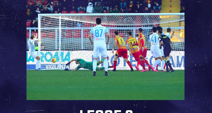 Serie A- Mancosu illumina il Lecce, i salentini vincono contro la Spal 