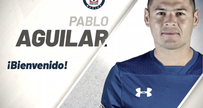 Pablo Aguilar es nuevo jugador del Cruz Azul