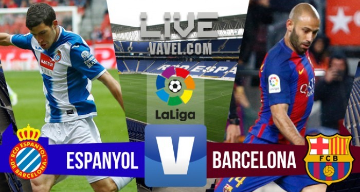Resultado Barcelona x Espanyol online pelo Campeonato Espanhol 2017/18 (5-0)