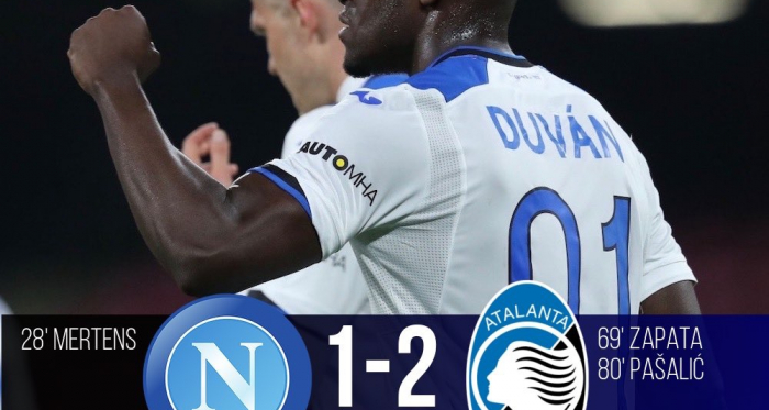 Serie A- È una Dea da Champions! L’Atalanta espugna il San Paolo (1-2)