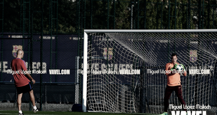 Sesión de entrenamiento con muchas novedades