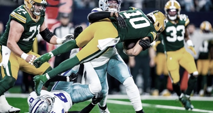 Green Bay Packers play a great game and eliminate the Dallas Cowboys at AT&T Stadium