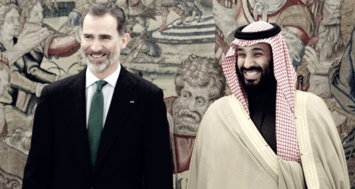 La visita del príncipe saudí acaba en venta de armamento militar por parte de España