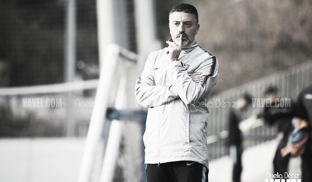 El técnico del Barça B en una imagen de archivo / Foto: Noelia Déniz (VAVEL.com)