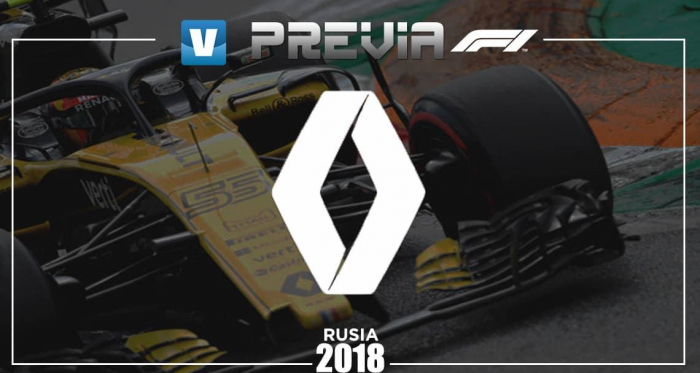 Previa de Renault en el GP de Rusia 2018:
reducir daños