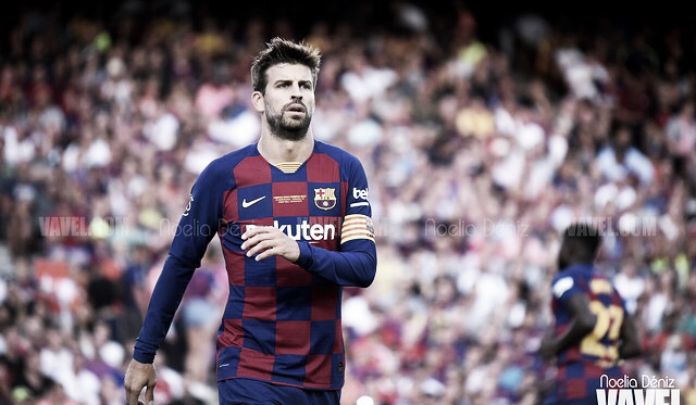 Piqué: "¿Sarabia? Nos da igual, es más, nos gusta que haya intensidad"