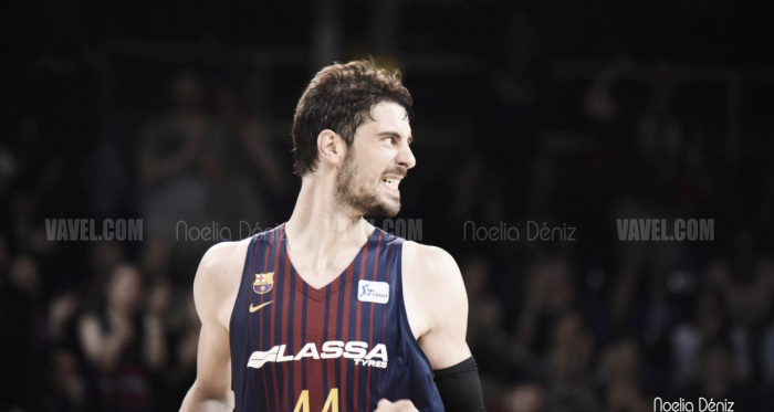Tomic lideró al Barça hasta la victoria. | Fotografía: Noelia Déniz (VAVEL)
