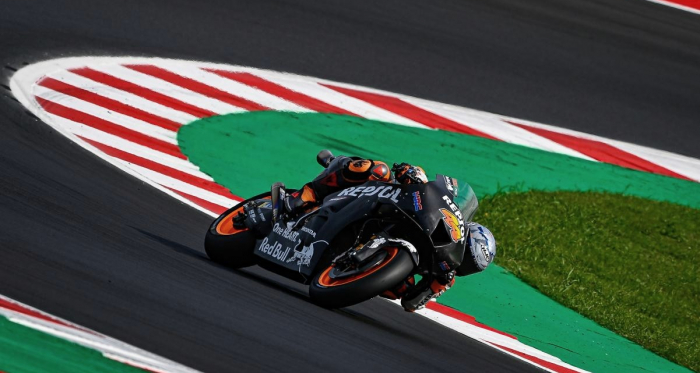 El Repsol Honda termina los tests en Misano