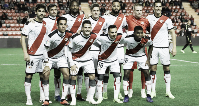 Once del Rayo Vallecano del Trofeo Vallecas. Fotografía: Ricardo Grande (VAVEL)