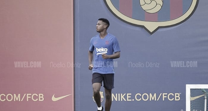 Ansu Fati debuta con la sub21