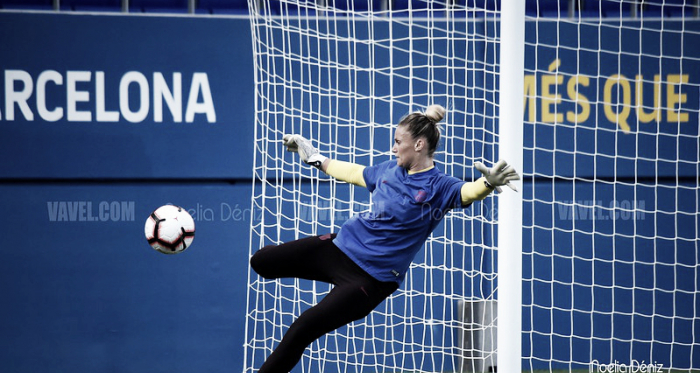 Sandra Paños, jugadora del FC Barcelona. FOTO: Noelia Déniz