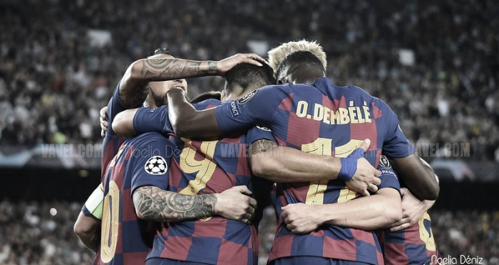 Imagen correspondiente al Barça - Inter del pasado miércoles | Foto: Noelia Déniz (VAVEL)