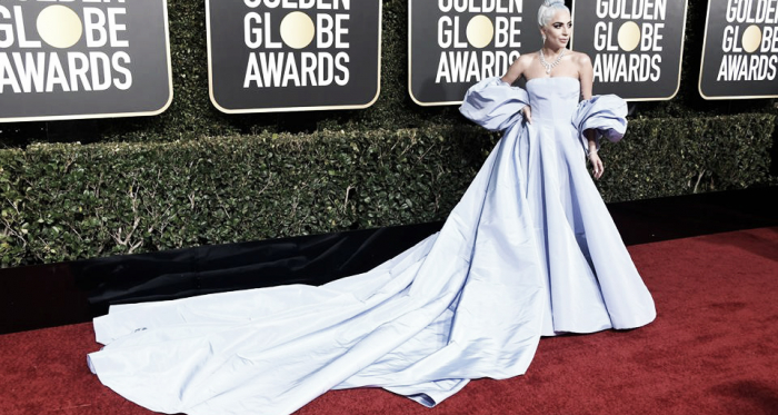 Lady Gaga en los Golden Globe Awards | Foto: Facebook Oficial de A Star is Born