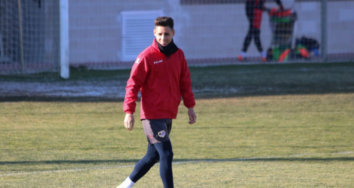 Álex Moreno durante un entrenamiento | Fotografía: Gema Paz (VAVEL)