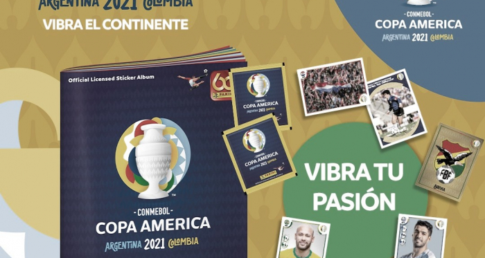 Llegó el álbum Panini
Copa América Colombia Argentina 2021