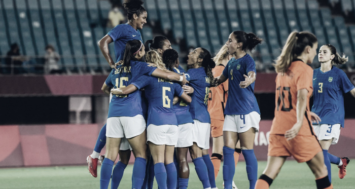 Goals and Highlights: Netherlands 3-3 Brazil in Tokyo 2020