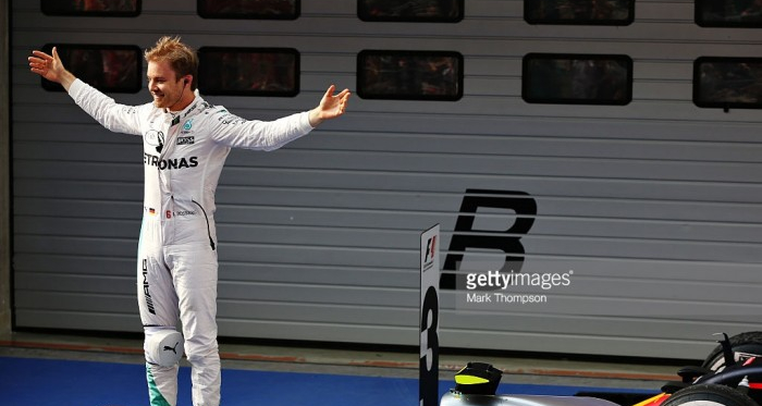 Formula 1: E vão três em três para Nico Rosberg!