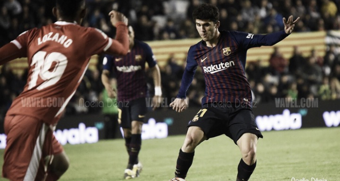 Carles Aleñá en la Supercopa de Cataluña 2018/19 | Foto de Noelia Déniz, VAVEL