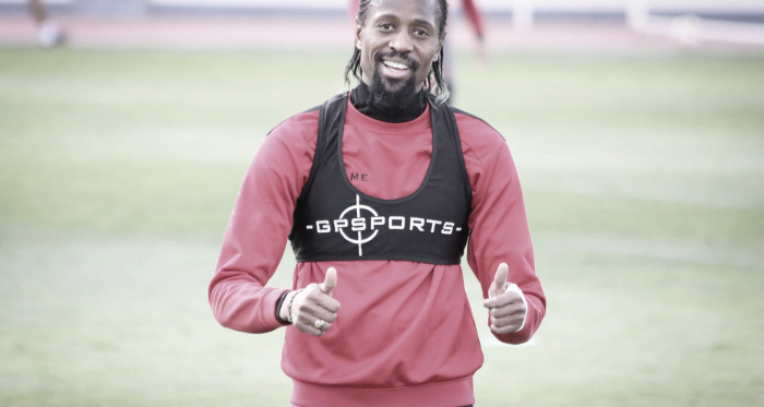 Abdoulaye Ba durante un entrenamiento | Fotografía: Gema Paz (VAVEL)