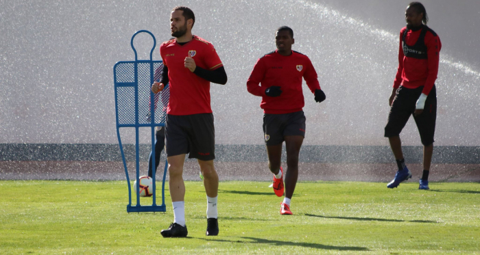 Mario Suárez durante un entrenamiento | Fotografía: Gema Paz (VAVEL)