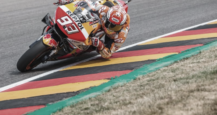 Márquez, notable alto y matrícula de honor en Alemania