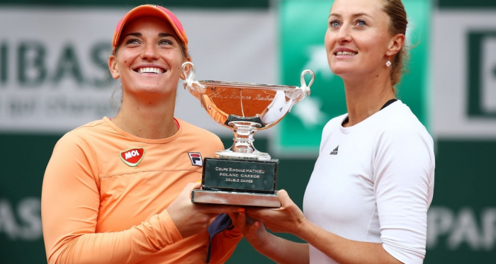 French Open: Babos/Mladenovic complete title defence with win over Guarachi/Krawcyzk&nbsp;