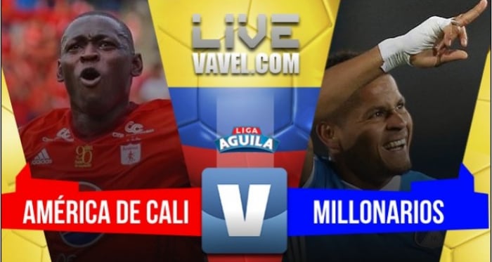 América de Cali y Millonarios no se hicieron daño y se fueron con el 0-0