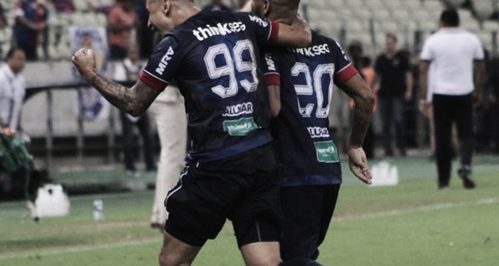 Em jogo nervoso, o Fortaleza teve dificuldades para vencer o Santa Cruz (Foto: Divulgação/Fortaleza)