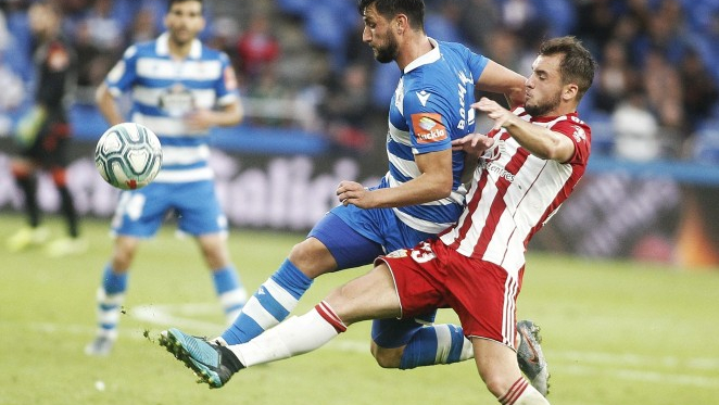 Deportivo - UD Almería: Puntuaciones UD Almería en la Jornada 10 Liga Smartbank 