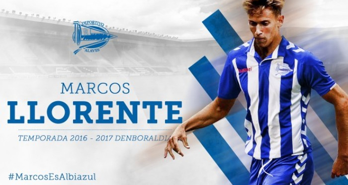 Marcos Llorente llega al Alavés