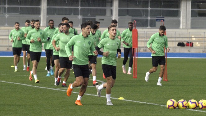 "La tropa de Fran Fernández" retomando la vuelta a la rutina durante el día de hoy.