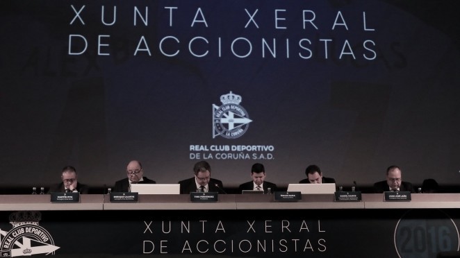 Junta General de Accionistas del año 2017 // RCDeportivo