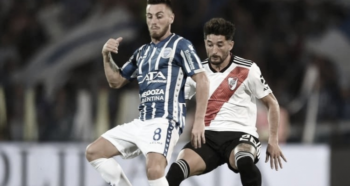 ÚLTIMO ANTECEDENTE.. En el último juego fue goleada de River por cuatro a cero en Mendoza se disputó aquel cotejo. Foto: Web