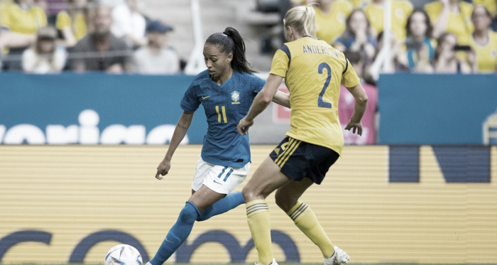 Brasil perde de virada para Suécia em último amistoso preparatório para Copa América