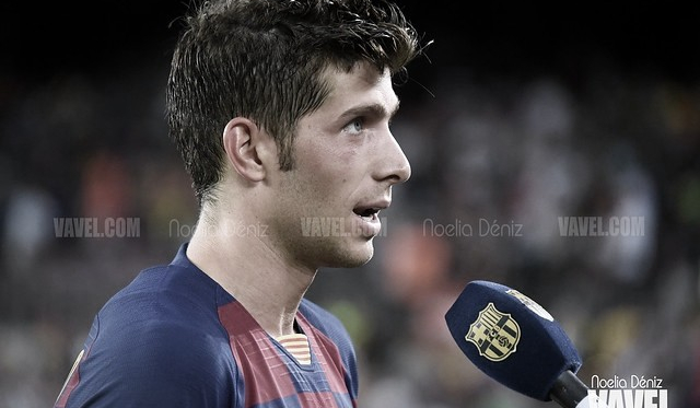 Sergi Roberto: "Jugar sin aficionados será muy extraño"