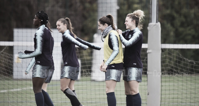 Entrenamiento del femenino en imagen de archivo | Foto de Noelia Déniz, VAVEL