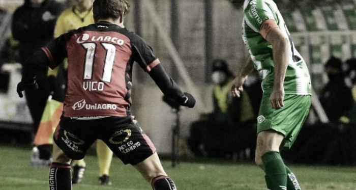 Autor do gol do empate do Vitória, Vico valoriza ponto conquistado no Sul